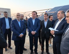 تا پایان سال جاری ۱۵۰ مگاوات برق خورشیدی در استان بوشهر وارد مدار می‌شود