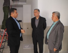 بازدید بخشدار دلوار از دو درمانگاه جدید در شهر دلوار