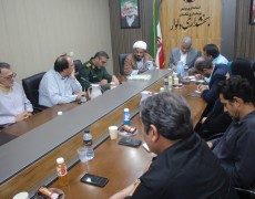 برگزاری نشست شورای اداری بخش دلوار با محوریت کنگره ملی شهید رئیسعلی دلواری
