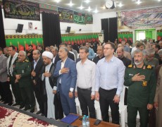 تکریم و معارفه فرمانده سپاه امام حسین(ع) دلوار برگزار شد