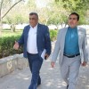 بازدید بخشدار و شهردار دلوار از منطقه نمونه گردشگری ساحل دلوار