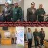 دیدار بخشدار و فرماندهی سپاه امام حسین(ع)  دلوار از مجموعه تامین اجتماعی و بهزیستی