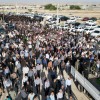 تشییع پیکر مطهر شهید جان‌فدا در بخش دلوار