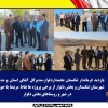 بازدید فرماندار و مدیرکل آبفا از پروژه های حوزه آب بخش دلوار